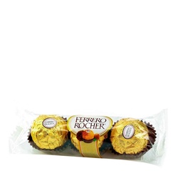 Chocolate Ferreo Rocher 37,5g 3un