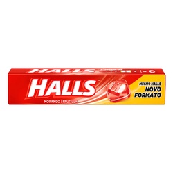 Balas Halls 27,5g Morango