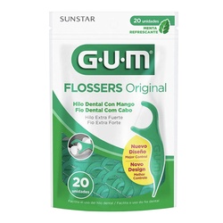 Fio Dental Gum Fio Pick C/20un