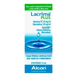 Lacrima Plus Sol Oft 15ml