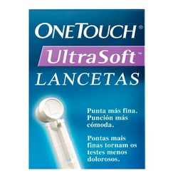 Lancetas Glicemia Onetouch Ultrasof 25un