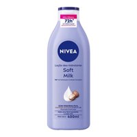 Locao Hidrat Nivea Soft Milk Extra 400ml