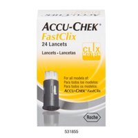 Lancetas Glicemia Accuchek Fastclix 25un