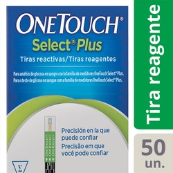 Tiras Glic Onetouch Selec Plus 50un