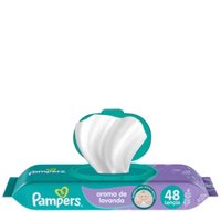 Toalha Umed Pampers Lavanda 48un