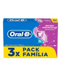 Creme Dental Oral-b 70g Escudo Anti Acucar