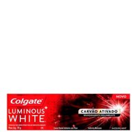 Creme Dental Colgate 70g Lum White Carvao Ativado