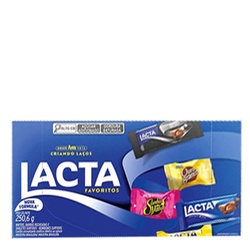 Chocolate Lacta Bobons Favorit Cx 250,6g