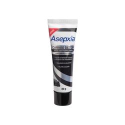 Asepxia Mascara Negra Carvao Detox 30g