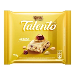 Chocolate Talento Branco Cereais/pas 90g