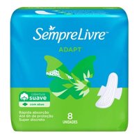 Absorvente S.livre Adapt Sv 8un C/abas