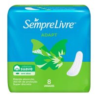 Absorvente S.livre Max Sv T.control 8un S/abas