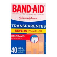 Curativos Band Aid Transp L40und P30und