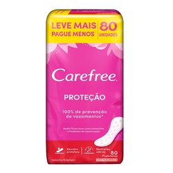 Absorvente Carefree Lv80 Pague Menos C/perfume