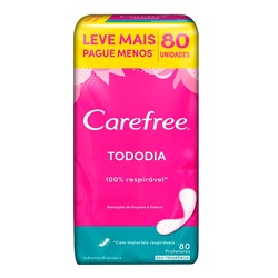 Absorvente Carefree Lv80 Pg60 Resp S/perf