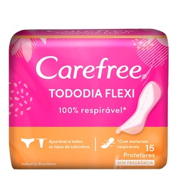 Absorvente Carefree 15un Flexi Todo Dia