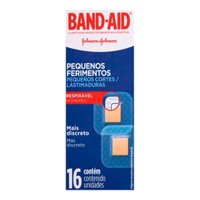 Curativos Band Aid Peq Ferimentos 16und*