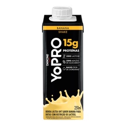 Bebida Lactea Yopro 15g Banana 250ml