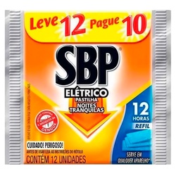 Repelente Refil Sbp Pastilha 12un