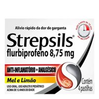 Strepsils 8,75mg Pastilhas Cx 4un