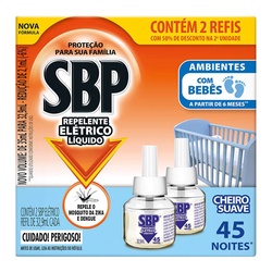 Repelente Refil Sbp Liq Suave C/02un