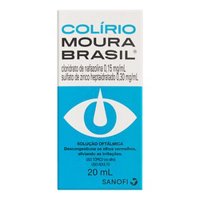 Colirio Moura Brasil Sol Oft 20ml