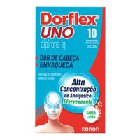 Dorflex Uno 1g 10cpr Efervescentes