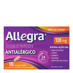 Allegra 120mg 10cpr