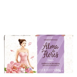 Sabonete Alma De Flores Estojo 3un Alfazema