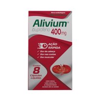 Alivium 400mg 08cps Gel