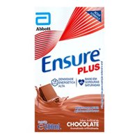 Suplemento Nutricional Ensure Plus Sabor Chocolate 200ml