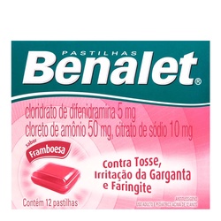 Benalet Pastilha Framboesa 12un