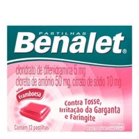 Benalet Pastilha Framboesa 12un