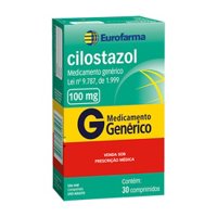 Cilostazol 100mg 30cpr Euro