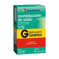 Montelucaste 5mg 30cpr Euro