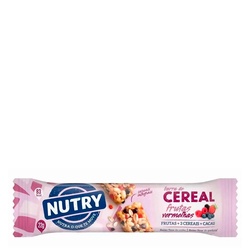 Barra Cereais Nutry Frutas Vermelhas 22g