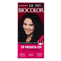 Tintura Biocolor 3.0 Castanho Escuro Chi