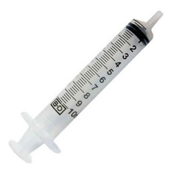 Seringa 10ml Bico Encaixe Bd