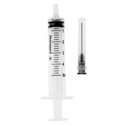 Seringa 5ml Bico Encaixe Bd