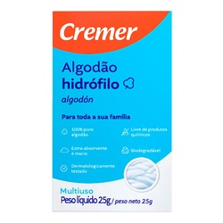 Algodao Cx 25g Cremer