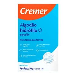 Algodao Cx 50g Cremer