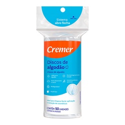 Algodao Discos Cremer C/ziplock 50un