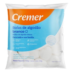 Algodao Bolas 50g Cremer