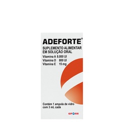 Adeforte Sol Oral Amp 3ml 01un