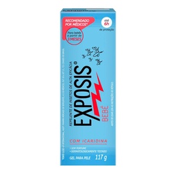 Repelente Exposis Icaridin Gel Bebe 117g