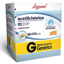 Acetilcisteina 600mg 16env 5g Legrand