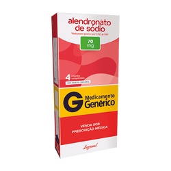 Alendronato De Sodico 70mg 4cpr Legrand