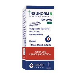 Insulina Insunorm N 100ui/ml Nph 10ml