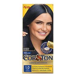 Tintura Cor E Ton 1.0 Preto Azulado