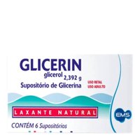 Glicerin Supositorio Adulto Cx 06und